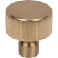 TOP KNOBS TK3250HB Dempsey 1 1/4" Length Round Knob - Honey Bronze