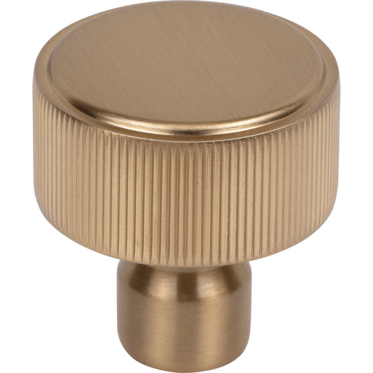 TOP KNOBS TK3250HB Dempsey 1 1/4" Length Round Knob - Honey Bronze