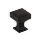 TOP KNOBS TK700SAB Ascendra 1" Length Square Knob - Sable