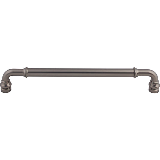 TOP KNOBS TK889AG Brixton 12" Center to Center Appliance Pull - Ash Gray