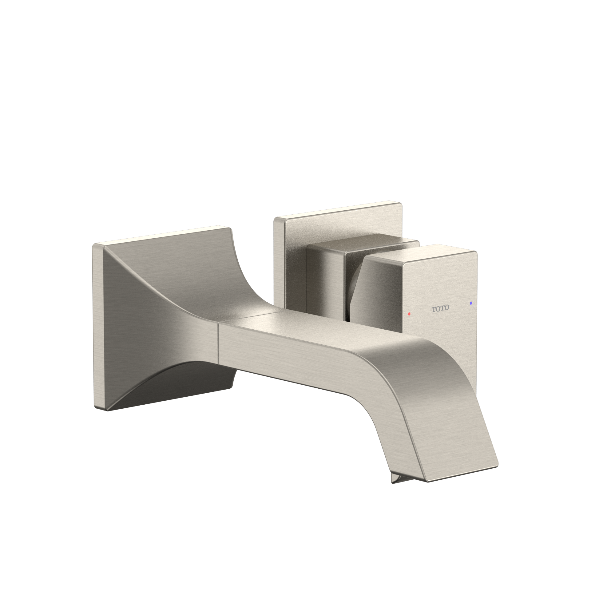 TOTO TLG08307U#BN Gc 1.2 Gpm Wall-Mount Single-Handle Bathroom Faucet With Comfort Glide Technology - Brushed Nickel
