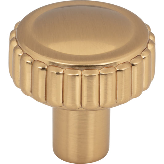 TOP KNOBS TK3180HB Holden 1 1/4" Length Mushroom Knob - Honey Bronze