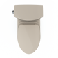 TOTO MS454124CUFG#03 Drake II 1G Two-Piece Elongated 1.0 GPF Universal Height Toilet with CEFIONTECT and SS124 SoftClose Seat , Bone