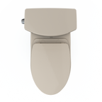 TOTO MS454124CUFG#03 Drake Ii 1G Two-Piece Elongated 1.0 Gpf Universal Height Toilet With Cefiontect And Ss124 Softclose Seat - Bone