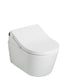 TOTO CWT4474047CMFGA#MS WASHLET+ RP Wall-Hung D-Shape Toilet with RX Bidet Seat and DuoFit In-Wall 1.28 and 0.9 GPF Auto Dual-Flush Tank System , Matte Silver