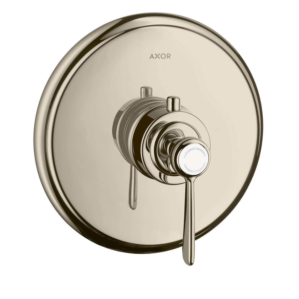 AXOR 16824831 Montreux Thermostatic Trim HighFlow with Lever Handle - Polished Nickel
