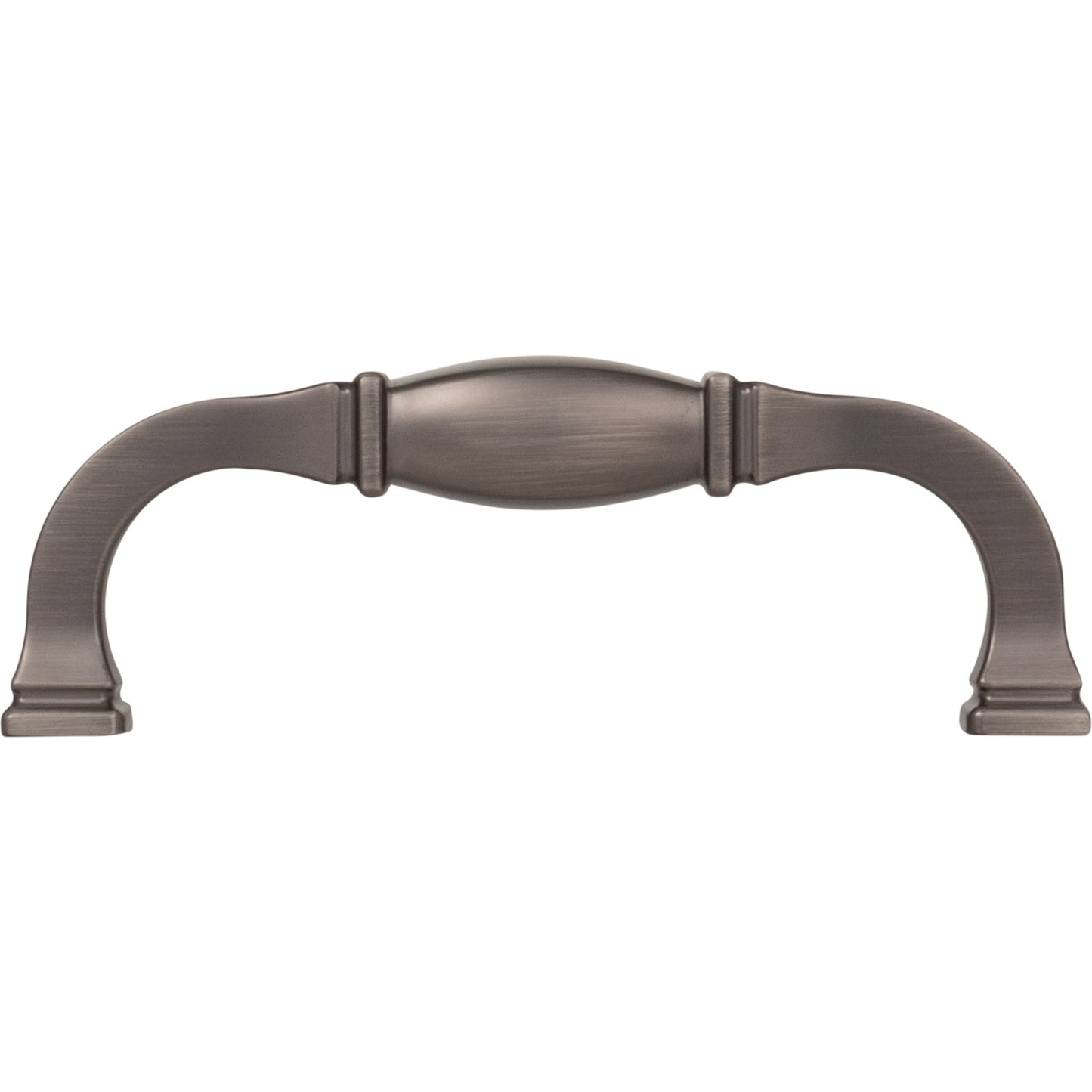 JEFFREY ALEXANDER 278-96BNBDL Audrey 96 mm Center-to-Center Bar Pull - Brushed Pewter