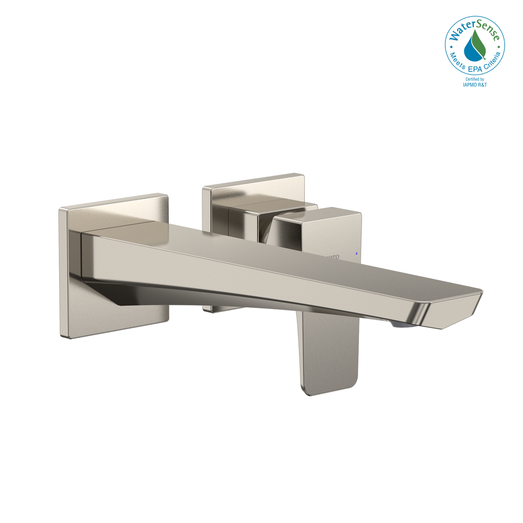TOTO TLG07308U#PN Ge 1.2 Gpm Wall-Mount Single-Handle Long Bathroom Faucet With Comfort Glide Technology - Polished Nickel