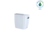 TOTO ST243ER#01 Entrada E-Max 1.28 Gpf Toilet Tank With Right-Hand Trip Lever - Cotton White