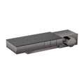 AXOR 46141331 Edge Thermostatic Trim for Exposed Installation for 3 Functions - Diamond Cut - Polished Black Chrome