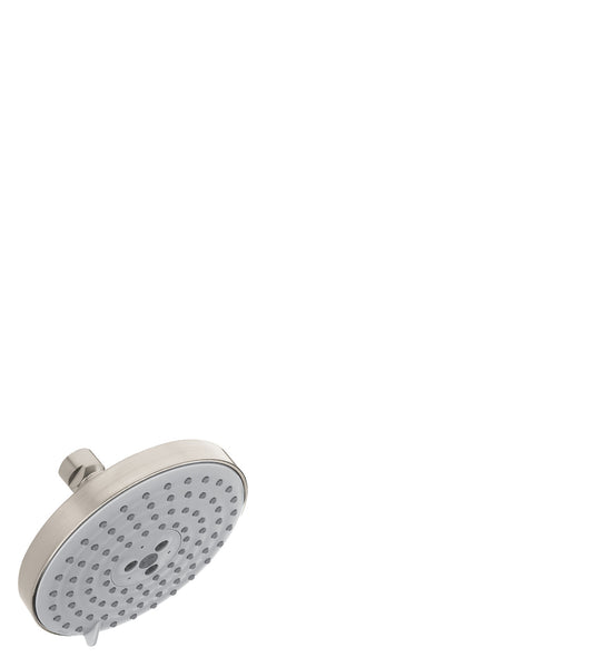 HANSGROHE 27495821 Raindance S Showerhead 150 3-Jet, 2.5 GPM - Brushed Nickel