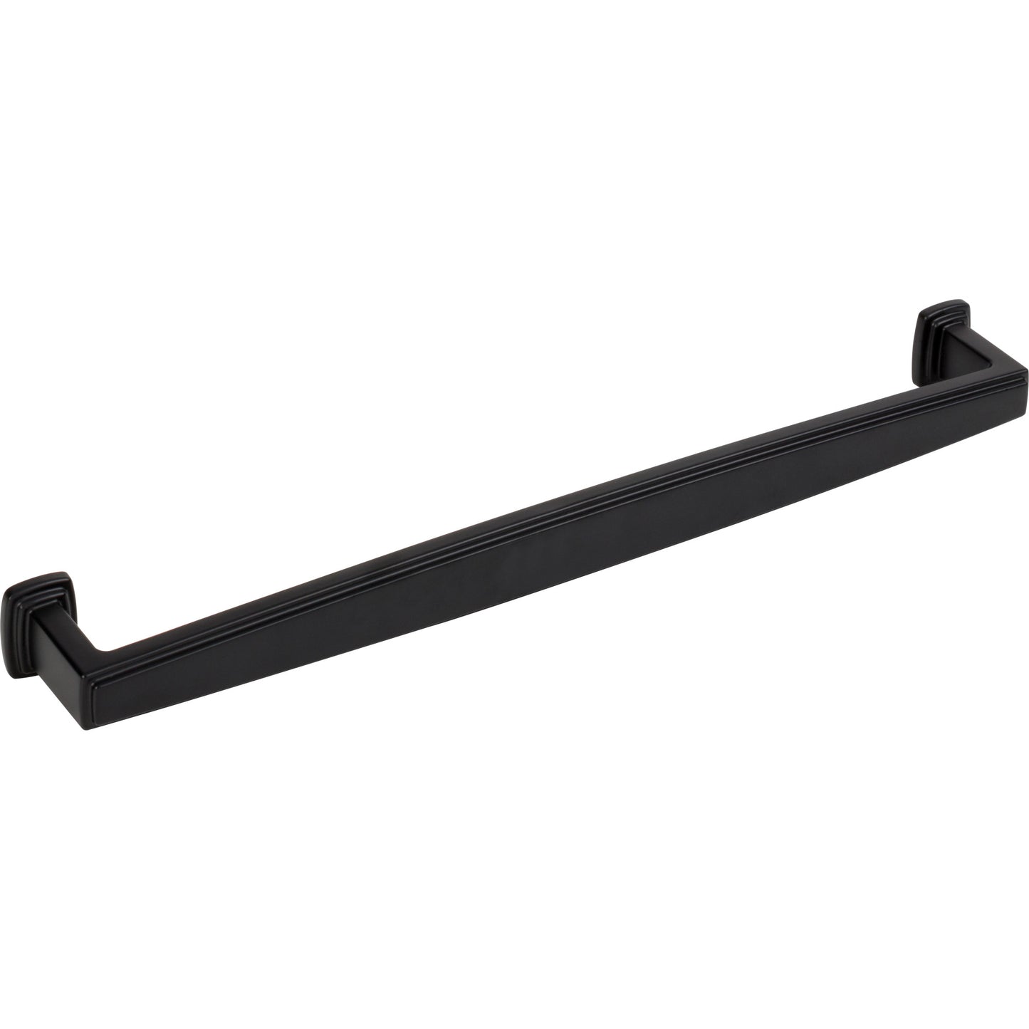 JEFFREY ALEXANDER 171-12MB Richard 12" Center-to-Center Appliance Pull - Matte Black