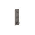 AXOR 49701341 Citterio C Thermostatic Module Trim 15" x 5" for 2 Functions- Cubic Cut - Brushed Black Chrome