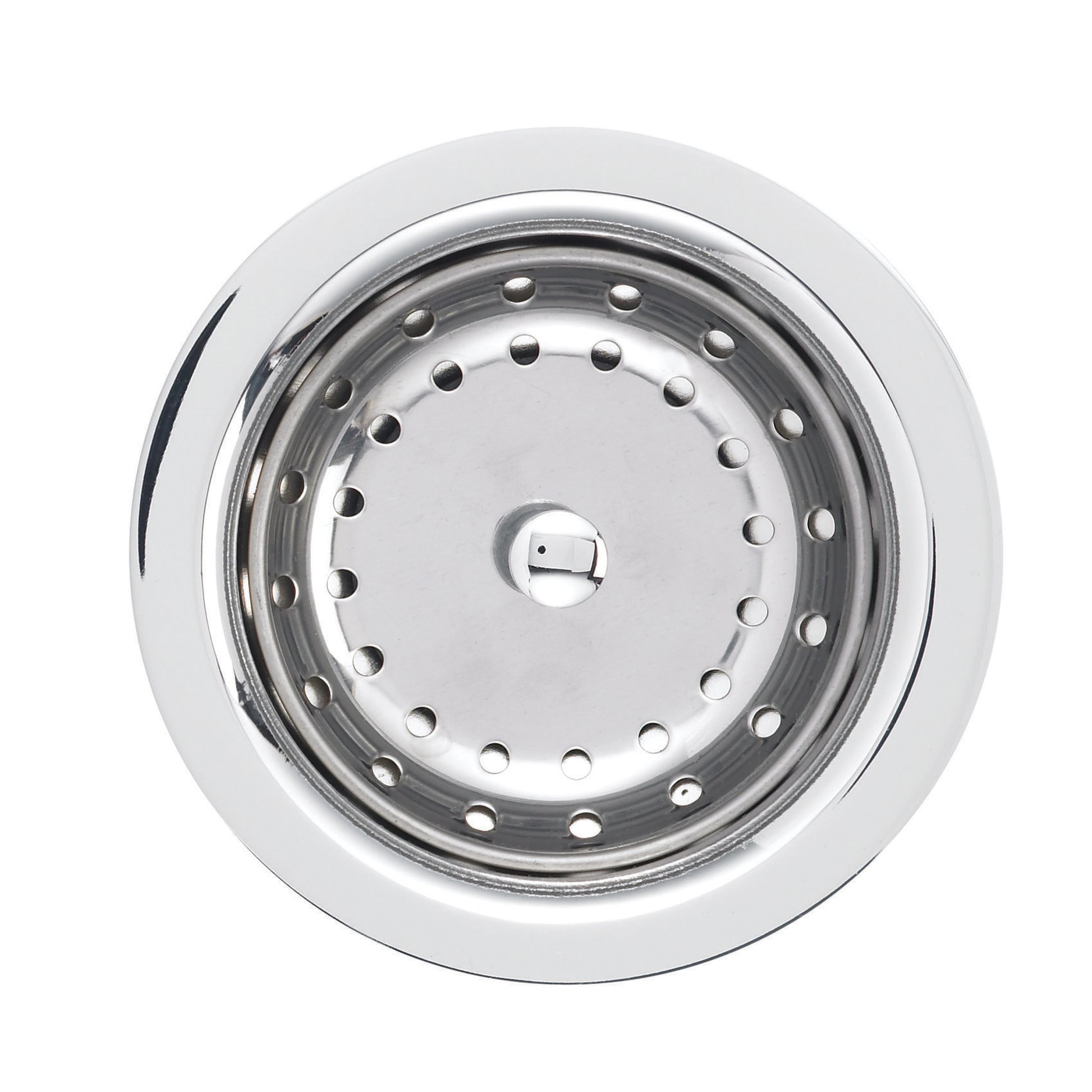 BLANCO 440029 Deluxe Steel Strainer - Chrome in Chrome