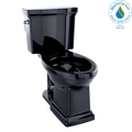 TOTO CST404CEF#51 Promenade Ii Two-Piece Elongated 1.28 Gpf Universal Height Toilet - Ebony