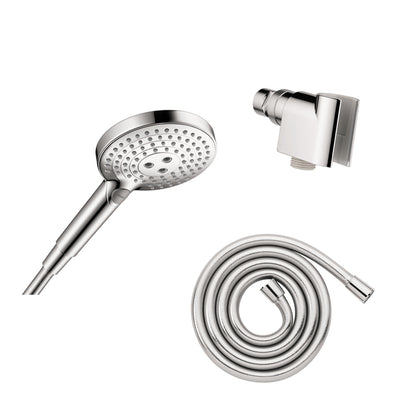 HANSGROHE 04913000 Raindance Select S Handshower Set 120 3-Jet PowderRain, 2.5 GPM - Chrome