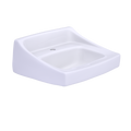 TOTO LT307#01 Commercial Wall-Mount Bathroom Sink For Single Hole Faucets -