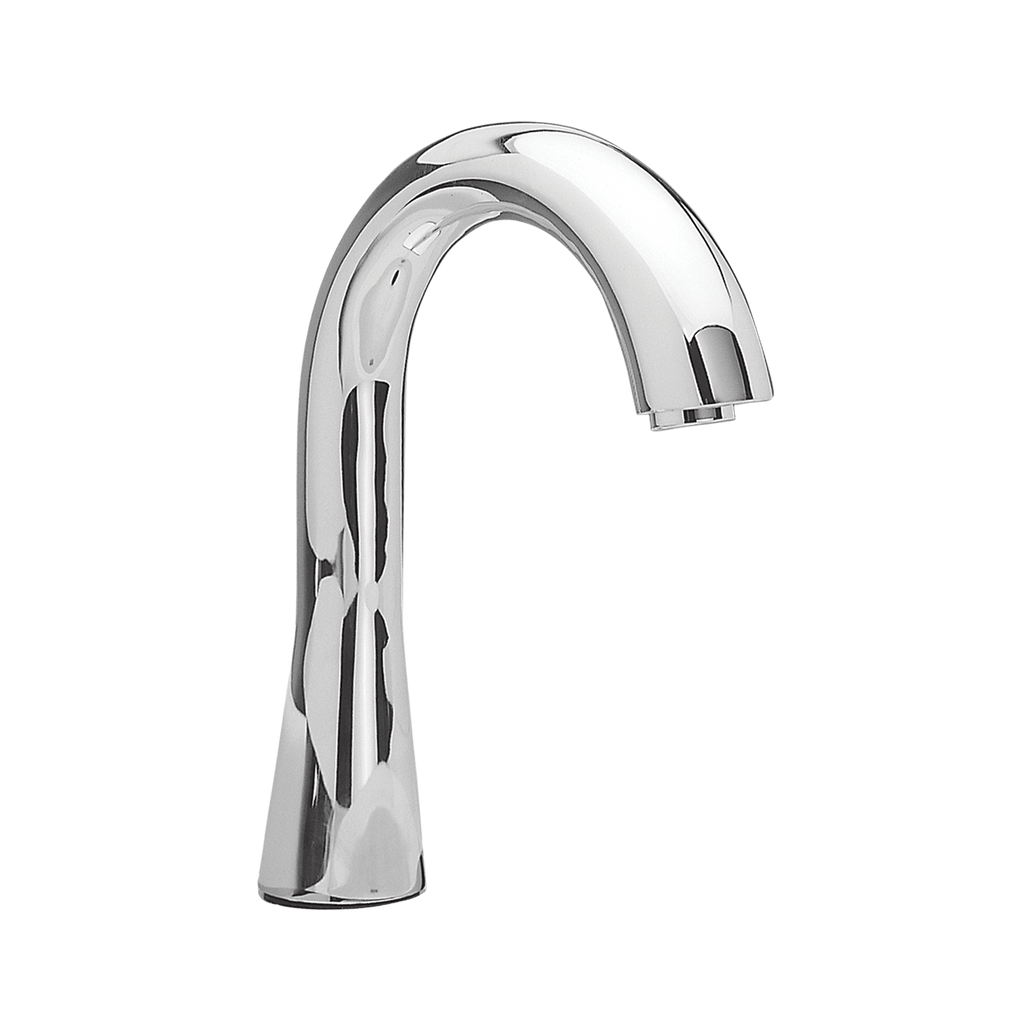 TOTO TEL153-D20ET#CP Gooseneck Ecopower 0.35 Gpm Electronic Touchless Sensor Bathroom Faucet With Thermostatic Mixing Valve - Polished Chrome