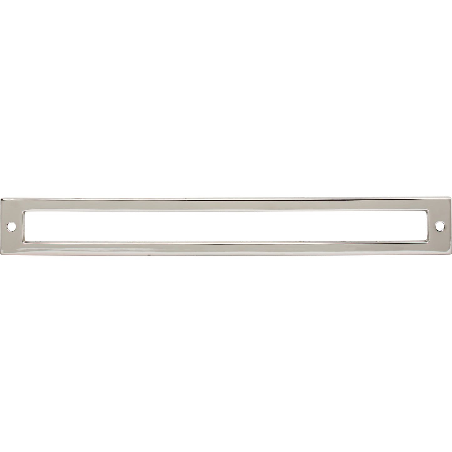 TOP KNOBS TK928PN Hollin Pull Backplate - Polished Nickel