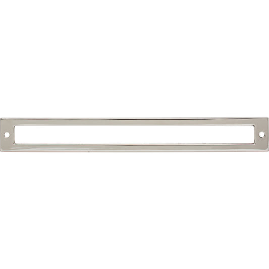 TOP KNOBS TK928PN Hollin Pull Backplate - Polished Nickel