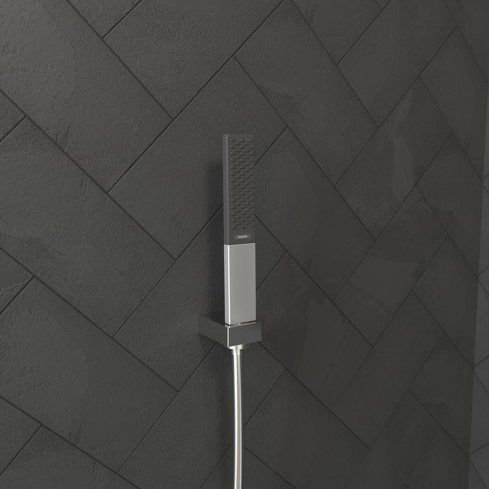HANSGROHE 26867001 Rainfinity Baton Handshower 100 1-Jet, 1.75 GPM - Chrome