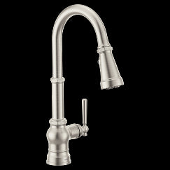 MOEN FS72003SRS Paterson Spot resist stainless one-handle pulldown kitchen faucet, Spot Resist Stainless