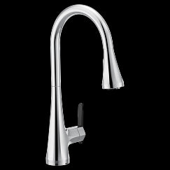 MOEN FS7235 Sinema Chrome one-handle pulldown kitchen faucet, Chrome