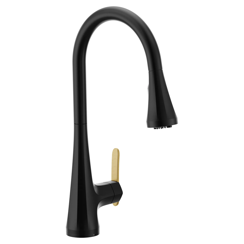 MOEN FS7235BL Sinema Pulldown Kitchen 3 In 1 Water Filtration Faucet - Matte Black