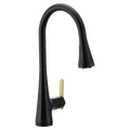MOEN FS7235BL Sinema Pulldown Kitchen 3 In 1 Water Filtration Faucet - Matte Black