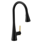 MOEN FS7235BL Sinema Pulldown Kitchen 3 In 1 Water Filtration Faucet - Matte Black