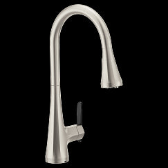 MOEN FS7235SRS Sinema Spot resist stainless one-handle pulldown kitchen faucet, Spot Resist Stainless