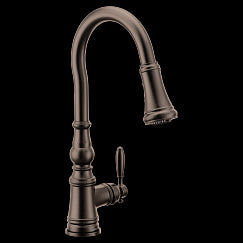 MOEN FS73004ORB Weymouth Oil rubbed bronze one-handle kitchen faucet, Oil Rubbed Bronze