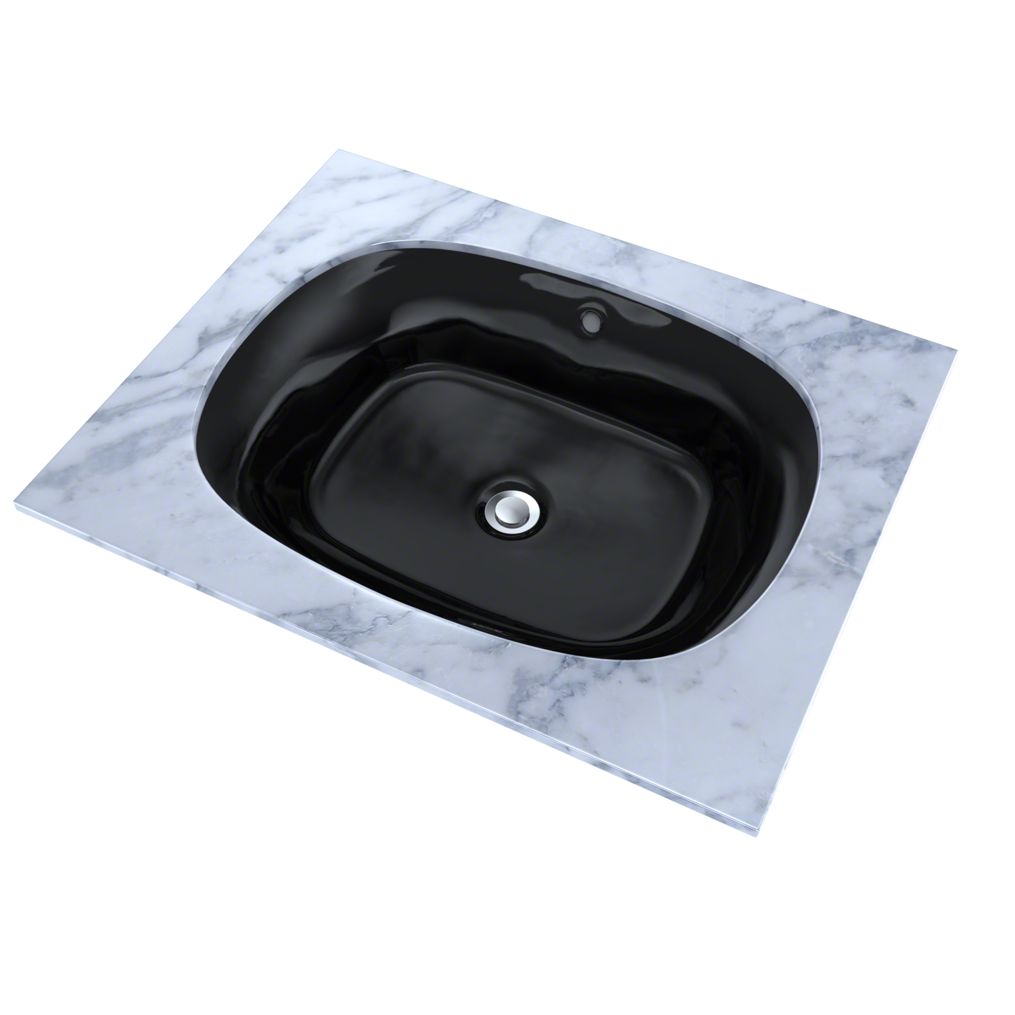 TOTO LT481#51 Maris 20-5/16" x 15-9/16" Oval Undermount Bathroom Sink , Ebony