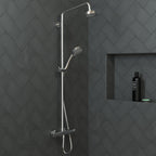 HANSGROHE 04070000 Croma 100 Classic Showerhead 3-Jet, 2.5 GPM - Chrome
