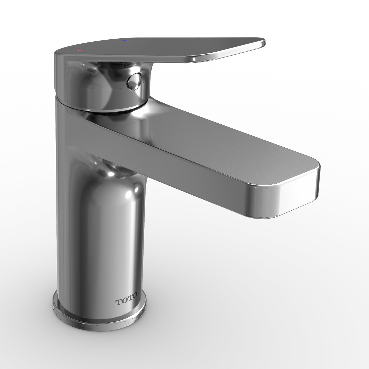 TOTO TL363SDA05R#CP Oberon S Single Handle 0.5 GPM High-Efficiency Bathroom Sink Faucet , Polished Chrome