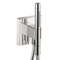 AXOR 12627001 ShowerSolutions Handshower Holder with Outlet 5" x 5" with Handshower, 1.75 GPM - Chrome