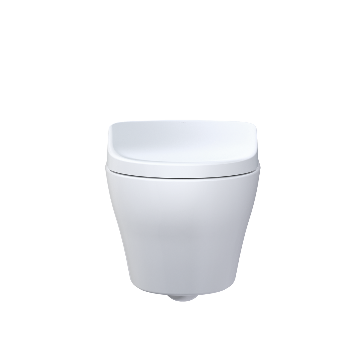 TOTO CWT4284736CMFGA#MS Washlet+ Ep Wall-Hung Elongated Toilet With S7A Contemporary Bidet Seat And Duofit In-Wall 0.9 And 1.28 Gpf Auto Dual-Flush Tank System - Matte Silver