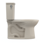 TOTO CST786CEG#03 Drake Transitional Two-Piece Elongated 1.28 GPF TORNADO FLUSH Toilet with CEFIONTECT , Bone