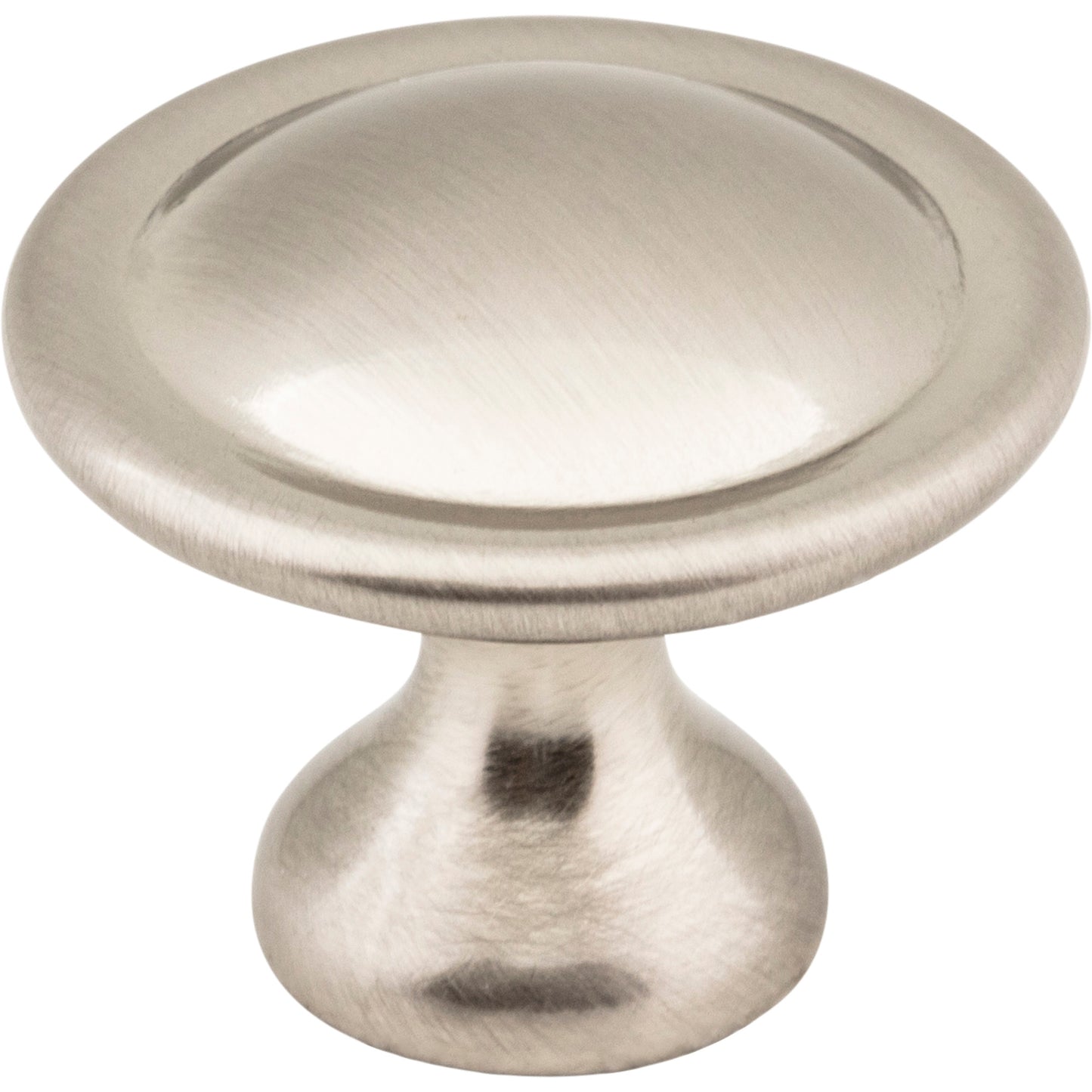 ELEMENTS 647SN Watervale 1-1/8" Diameter Mushroom Knob - Satin Nickel