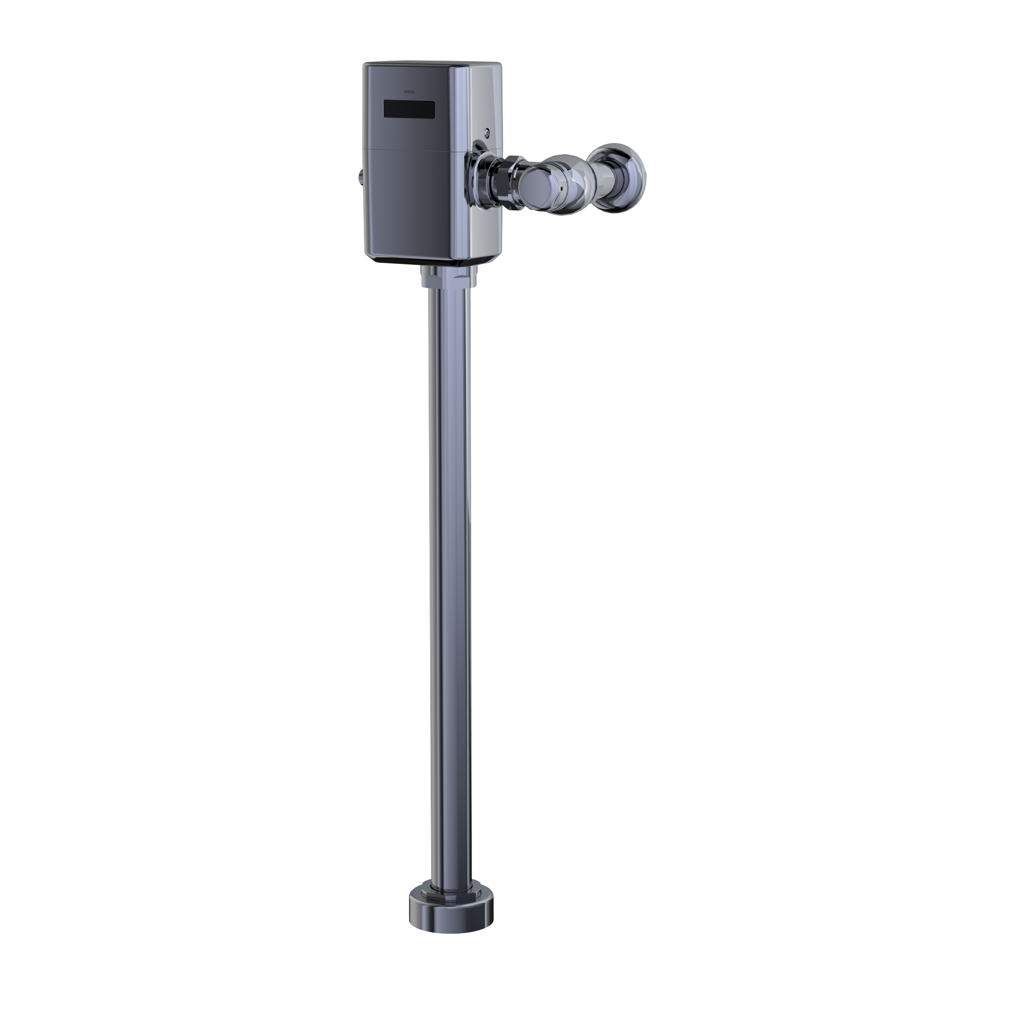 TOTO TET6UB32#CP Ecopower Touchless 1.0 Gpf High-Efficiency Toilet Flushometer Valve For Top Spud With 24 Inch Vacuum Breaker Set - Polished Chrome