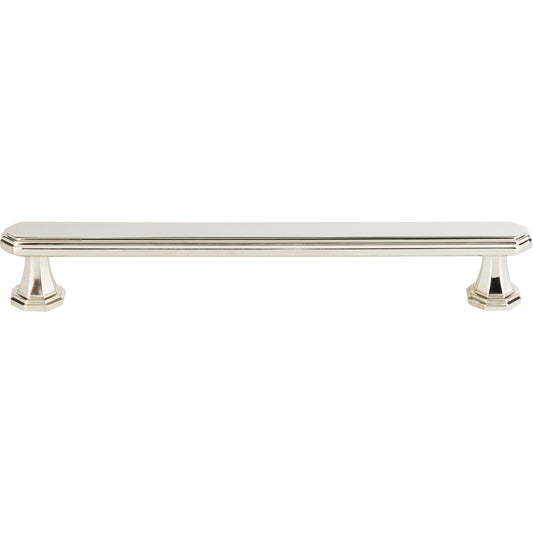 ATLAS 321-PN Dickinson 6 5/16" Center to Center Bar Pull - Polished Nickel