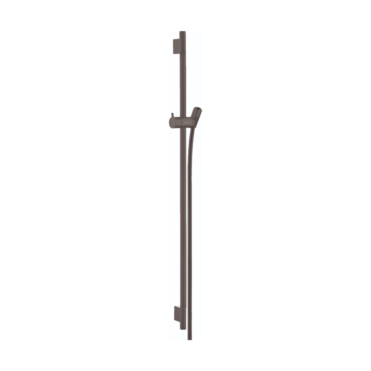 HANSGROHE 28631340 Unica Wallbar S, 36" - Brushed Black Chrome