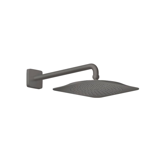 AXOR 28791341 Citterio C Showerhead 270 1- Jet with Showerarm Trim, 2.5 GPM - Brushed Black Chrome