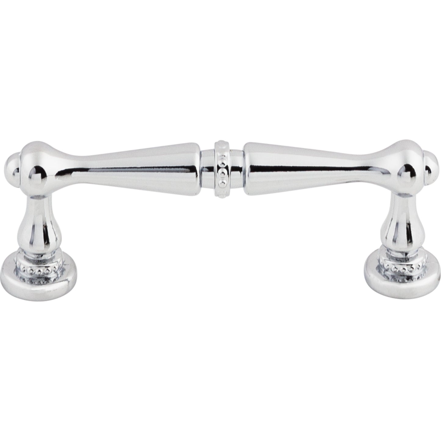 TOP KNOBS M1716 Edwardian 3" Center to Center Bar Pull , Polished Chrome