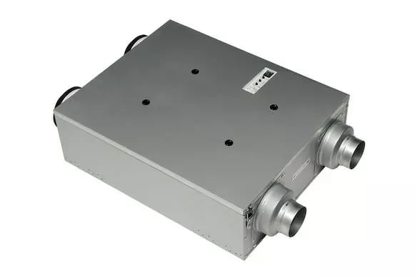 PANASONIC FV-10VE2 Intelli-Balance 100 - Temperate Climate ERV,  Pick-A-Flow Airflow Selectors on supply and exhaust 50, 60, 70, 80, 90,