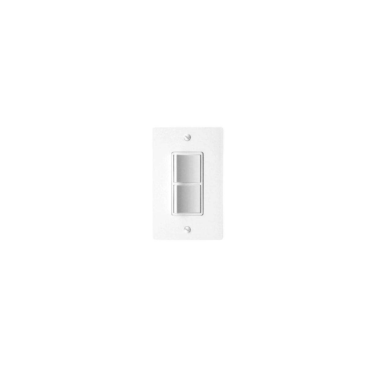 PANASONIC FV-WCSW21-W 2 Function Wall Switch, On/Off Fan/Light, White, wall plate included.