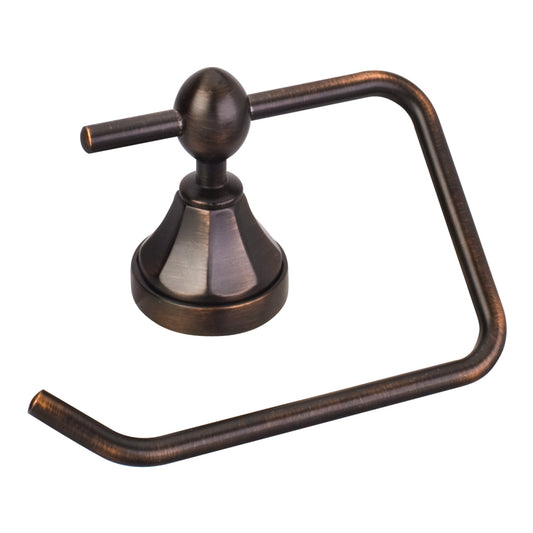 ELEMENTS BHE3-01DBAC-R Newbury Brushed Oil Rubbed Bronze Euro Paper Holder - Retail Packaged , Brushed Oil Rubbed Bronze