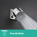 HANSGROHE 24131001 Pulsify S Showerhead 105 1-Jet, 2.5 GPM - Chrome