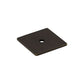 TOP KNOBS TK95GBZ Square Knob Backplate - German Bronze