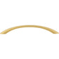 JEFFREY ALEXANDER 678-160BG Wheeler 160 mm Center-to-Center Bar Pull - Brushed Gold